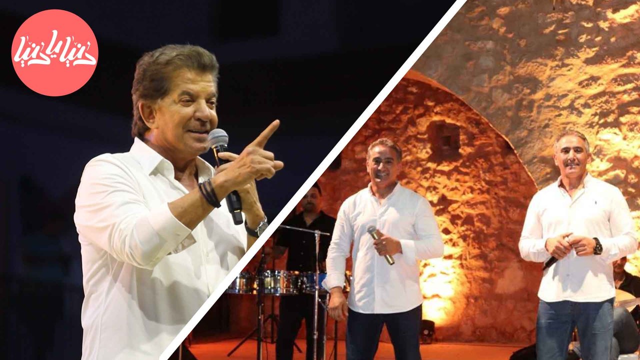 الفنان وليد توفيق واللوزيين يشعلون الأجواء في الفحيص