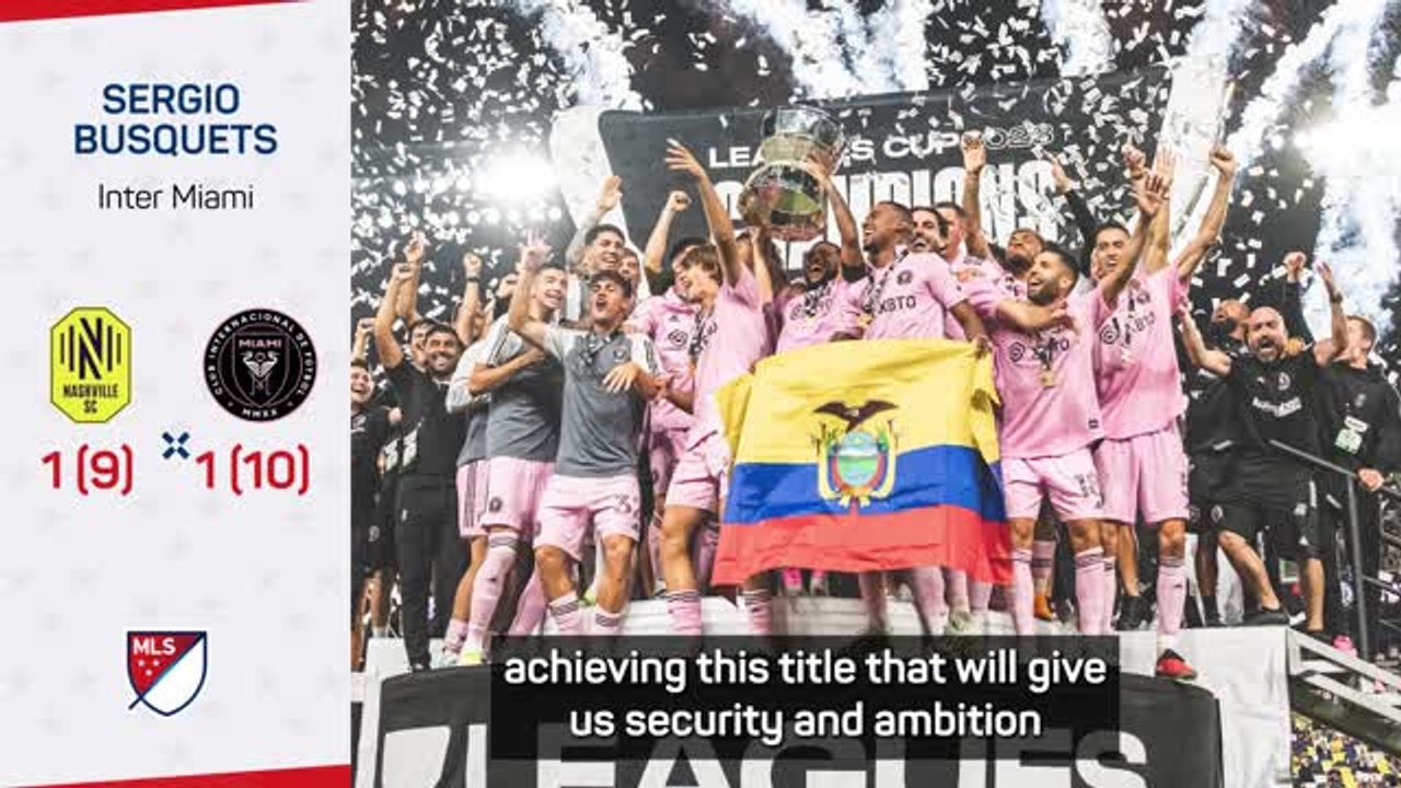 Busquets surprised by Miami's quick success