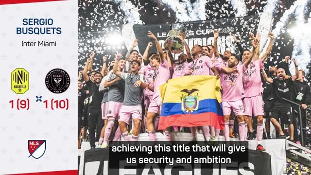 Busquets surprised by Miami's quick success