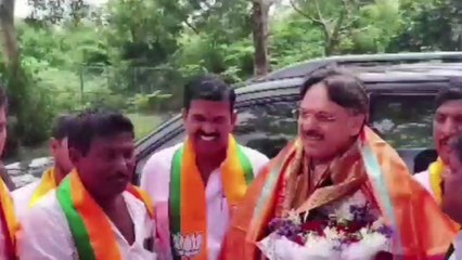 మెదక్: ఎన్నికల ప్రచారంలో పాల్గొన్న ఉత్తరప్రదేశ్ బీజేపీ నాయకులు