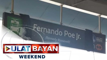 Roosevelt Station ng LRT-1, tatawaging FPJ Station