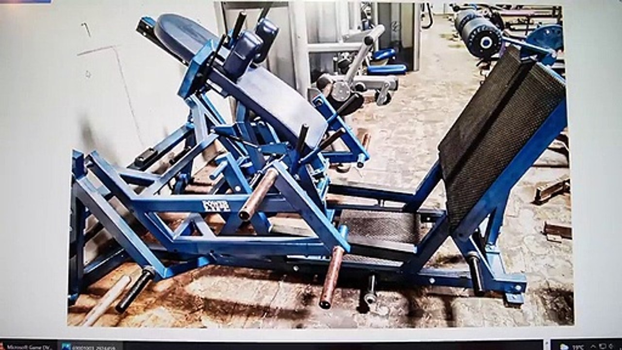 Hack squat circulaire