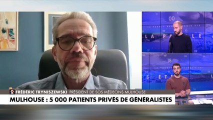 Download Video: Frédéric Tryniszewski : «Sur Mulhouse, plus de 50% des médecins ont plus de 55 ans donc le problème ne va aller qu'en augmentant»