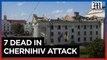 Russian missile attack kills 7 in Ukrainian city as Zelenskyy visits NATO hopeful Sweden.