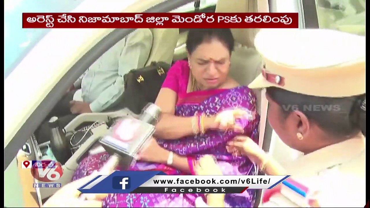 DK Aruna Fires On Police Over Nirmal New Master Plan | V6 News