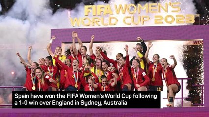 Breaking News - Spain win the World Cup