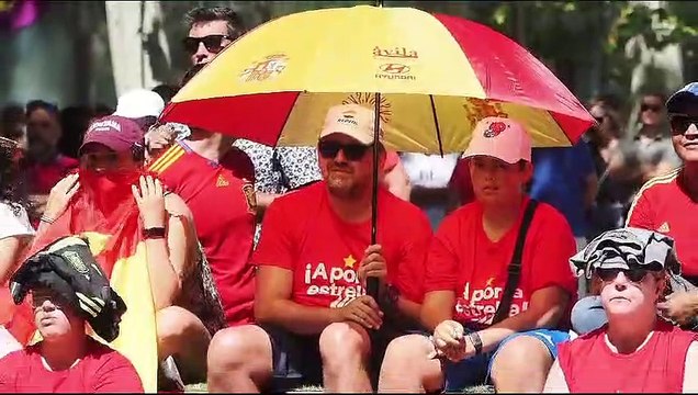 Celebración del Campeonato del Mundo de Fútbol femenino