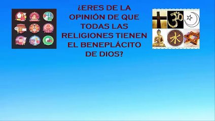 ACEPTA DIOS CUALQUIER ADORACION?...