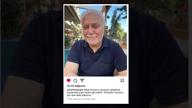 Nihat Hatipoğlu sağlık durumu nasıl, neden hastaneye kaldırıldı? Nihat Hatipoğlu hastalığı nedir?