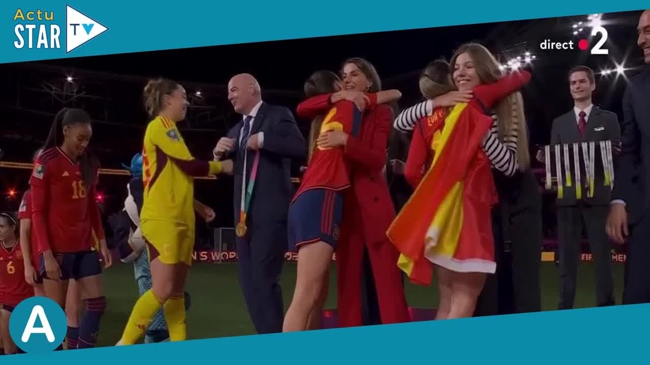 L'Espagne championne du monde ! Letizia d'Espagne et sa fille Sofia plongées dans l'euphorie en Aust