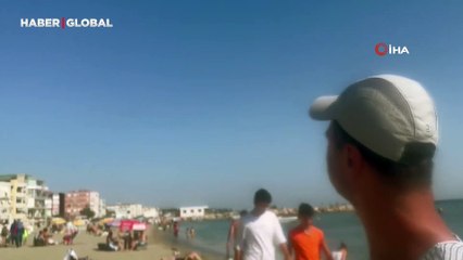 Kumburgaz semalarını yüzlerce leylek süsledi