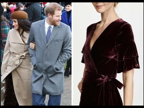 Meghan ha indossato un abito di velluto da 220 sterline per il suo primo Natale reale, ma da allora
