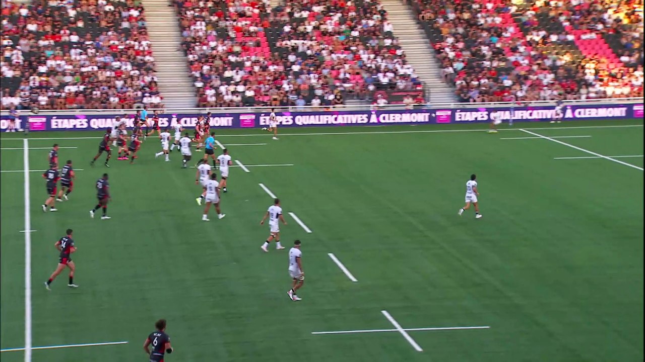 TOP 14 - Essai de Jérôme REY (LOU) - LOU Rugby - RC Toulon - Saison 2023-2024