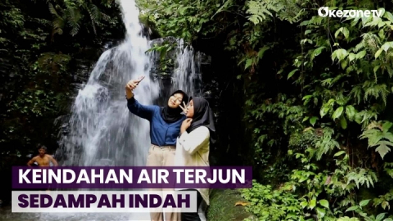 Ini Dia Daya Tarik Air Terjun Sedampah Indah di Lampung Barat