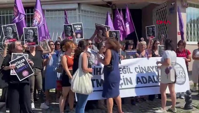 İSTANBUL-KADIKÖY'DE KADINLAR FATMA DUYGU ÖZKAN İÇİN ADALET İSTEDİ