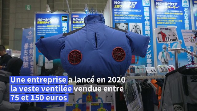 Au Japon, des habits et accessoires réfrigérants pour affronter la canicule