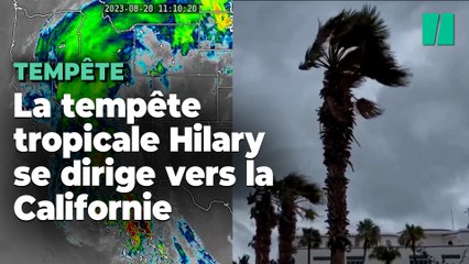 Descargar video: Tempête Hilary : les images des premiers dégâts au Mexique