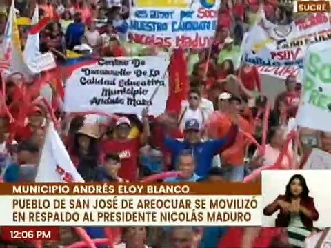 Sucre | Pueblo de San José de Areocuar en el mcpio. Andrés Eloy Blanco rechazan medidas coercitivas