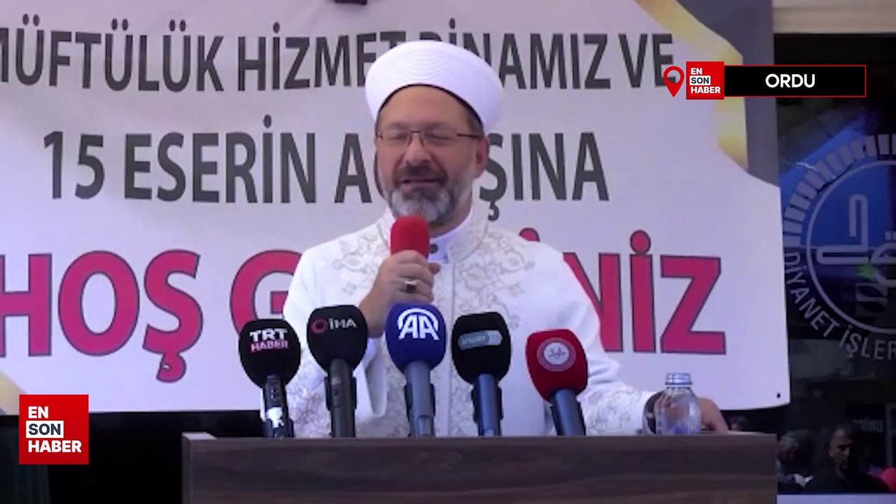 Ali Erbaş: Üniversitedeki gençlerimizi İslam ahlakıyla donatmalıyız