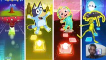 Pika pika pikachu VS Man || Man Dance VS pikachu -Tiles Hop EDM Rush Mickey Mouse Vs Ryder paw patrol Vs Baby shark Vs Gummy bear -Tiles Hop EDM Rush Paw Patrol  Cocomelon  Super Mario  Baby Shark.  Who Is Best?