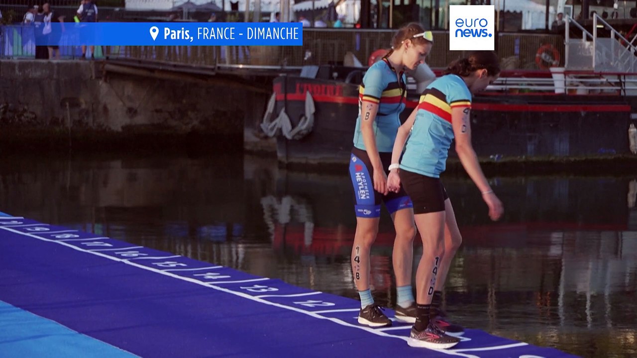 La Seine encore impropre pour une épreuve test du triathlon olympique