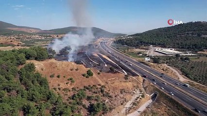 Soma'daki orman yangını kontrol altında