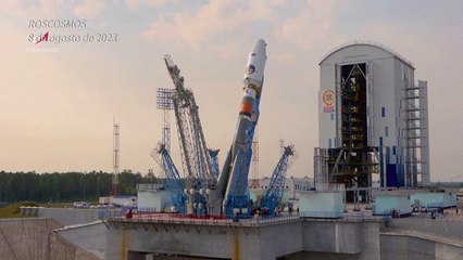 Sonda russa Luna-25 colide com superfície da Lua