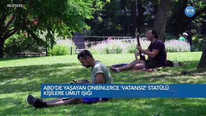 ABD'de herhangi bir ülke vatandaşı olmayan binlerce kişi yaşıyor
