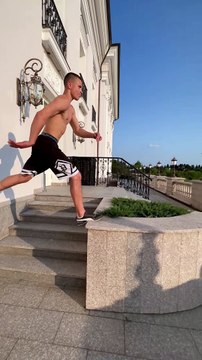 Stuntman Expertly Lands His Miss