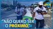 Ato no Rio de Janeiro pede justiça por criança morta pela PM