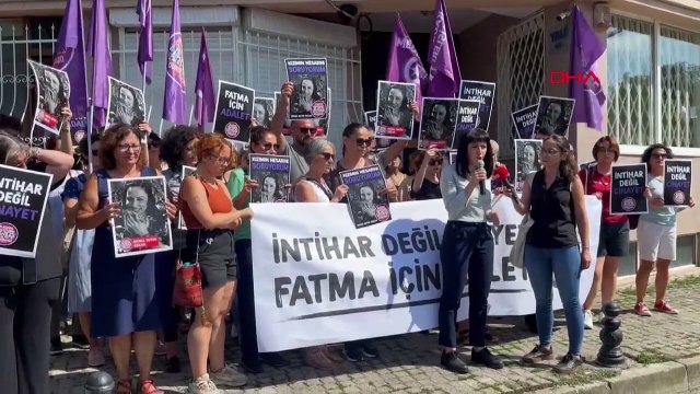 Kadınlar, Fatma Duygu Özkan’ın hayatını kaybettiği yerde adalet aradı: Gözümüz pencerelerde