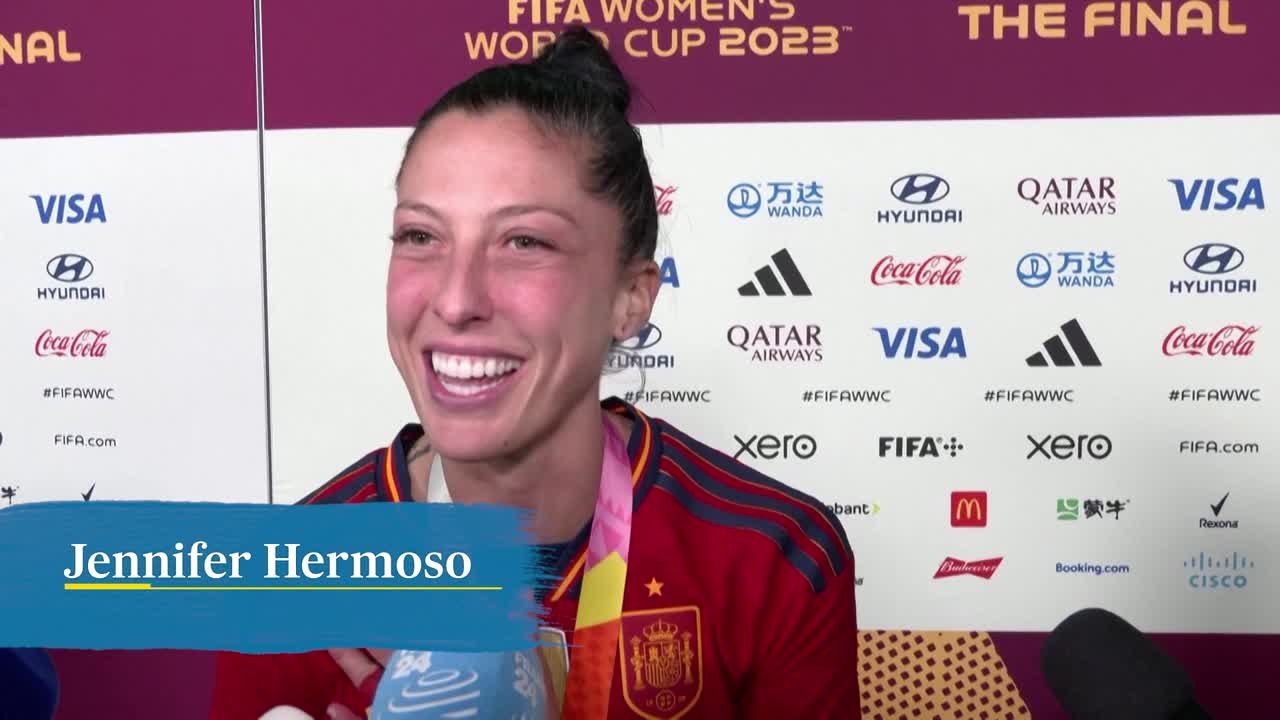 Primera reacción de la selección española tras convertirse en campeona mundial