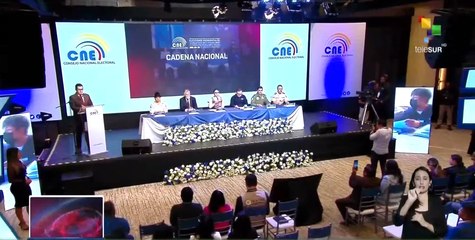 Comicios en Ecuador reportan el 45.41% de participación ciudadana