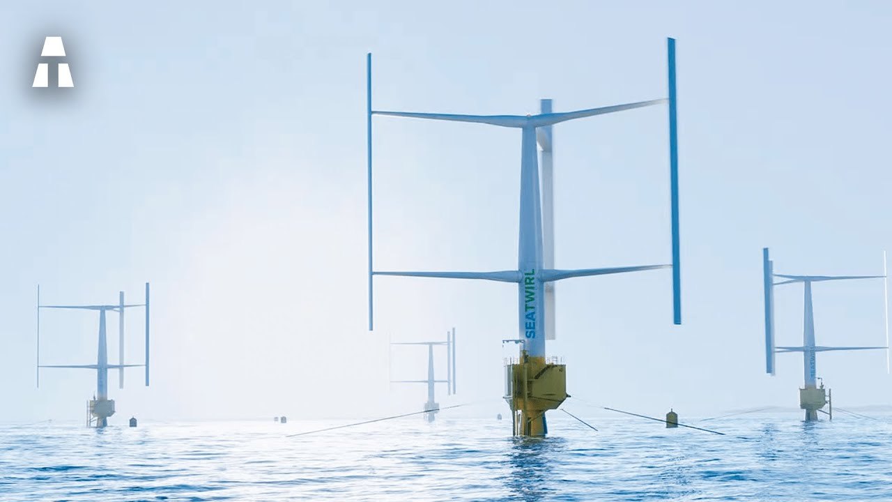Les Éoliennes à Axe Vertical pourraient Révolutionner l'Éolien en Mer !