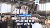 Zelenski termina los acuerdos de entrega de aviones F-16 a Ucrania con Dinamarca y Países Bajos
