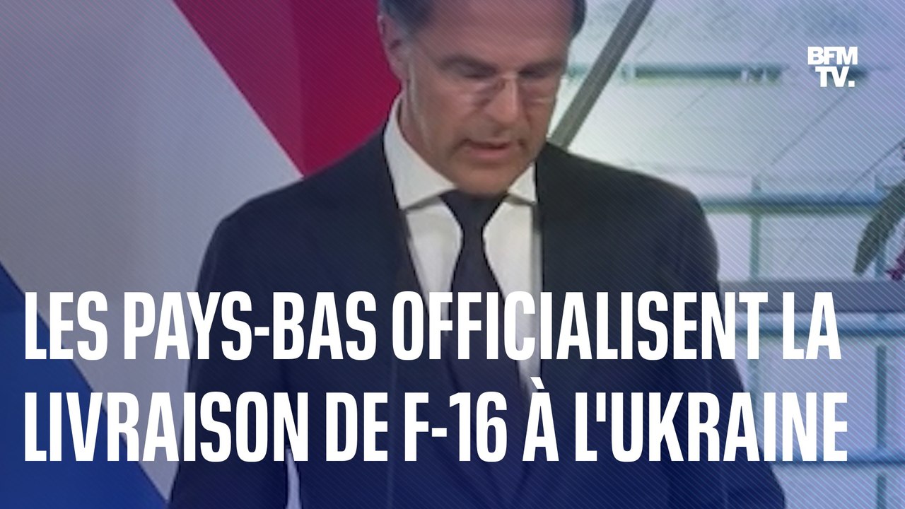 Les Pays-Bas et le Danemark se sont engagés ce dimanche à livrer des avions F-16 à l'Ukraine