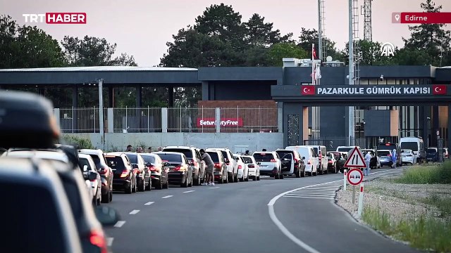 İpsala Yunanistan'daki yangınlar nedeniyle kapatıldı