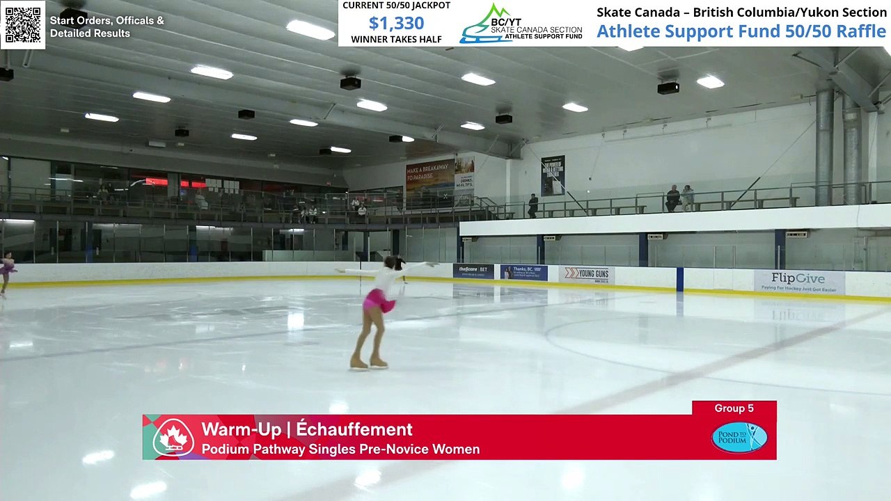 Pre-Novice Women Gp5 Free Program 2023 Super Series BC Summer Skate - Rink 1 (33)