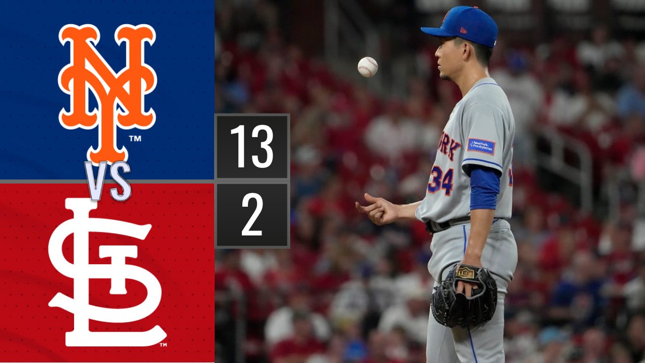 Resumen Mets de Nueva York vs Cardenales de San Luis | MLB 19-08-023