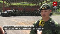 Trigésimo tercer aniversario del Ejército Mexicano; Realizan adiestramientos