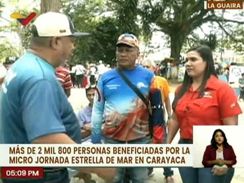 La Guaira | Más de 2 mil personas de Carayaca fueron atendidos por la Micro Jornada Estrella de Mar