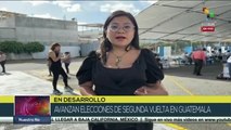 Avanzan elecciones de Segunda Vuelta en Guatemala