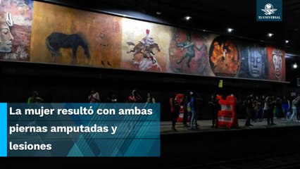 Esto sabemos de la mujer que presuntamente se arrojó al paso del Metro y sobrevivió