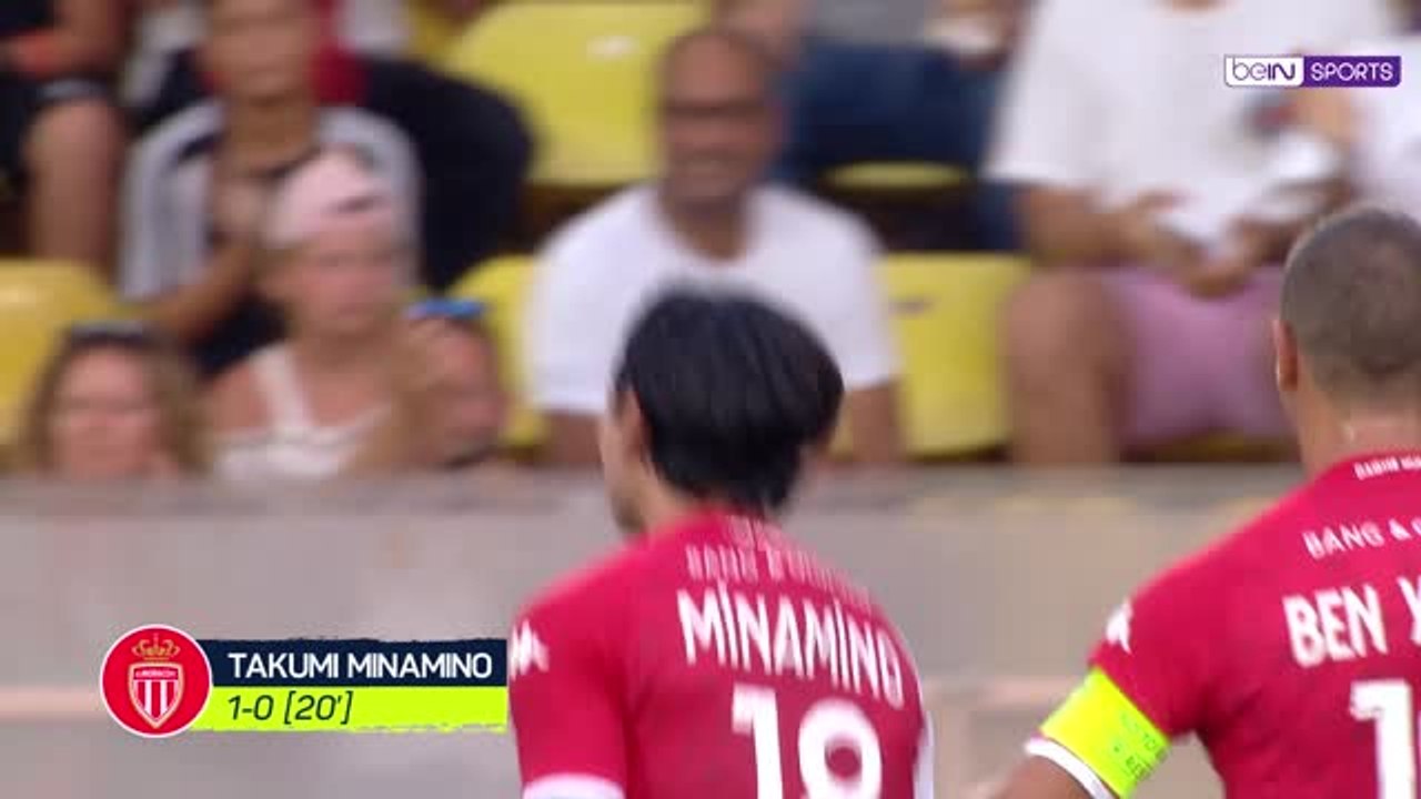 Minamino double sees Monaco set the pace