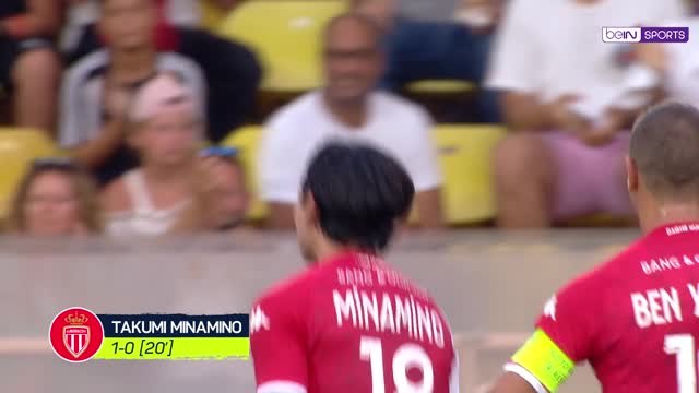 Minamino double sees Monaco set the pace