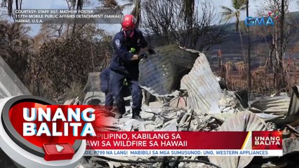 Mag-inang Pilipino, kabilang sa mga nasawi sa wildfire sa Hawaii| UB