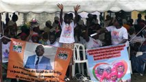 Ibrahim Konaté et Koné Katinan en campagne à Port-Bouët pour les élections municipales 2023