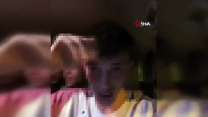 İzmir'de gençlerin yaşadığı kaza anı kamerada
