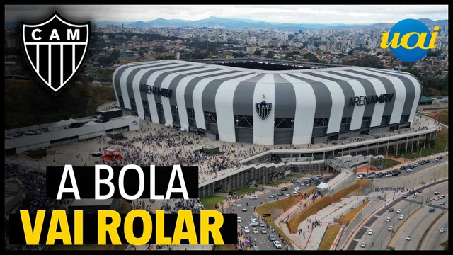 Galo x Santos: Torcida chega para inauguração da Arena MRV