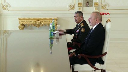 Le ministre Güler a rendu visite au président azerbaïdjanais Aliyev
